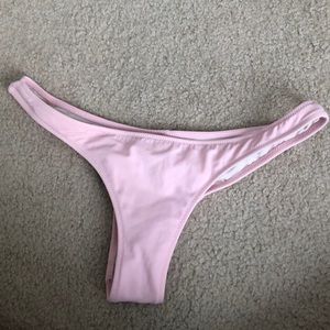 Pink Victoria’s Secret cheeky bottoms
